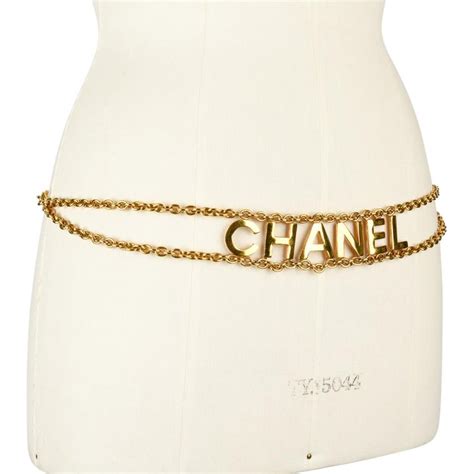 belt chain chanel|Chanel chain belt women.